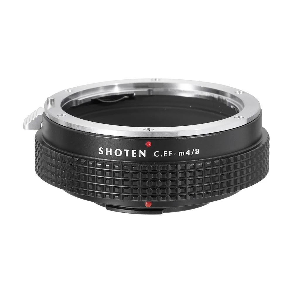 SHOTEN EF to m4/3 Lens Adapter Canon EOS EF EFS to Micro 4/3 m4/3 MFT BMPCC OM-D G3 GH2 GH4 E-M5 E-M10