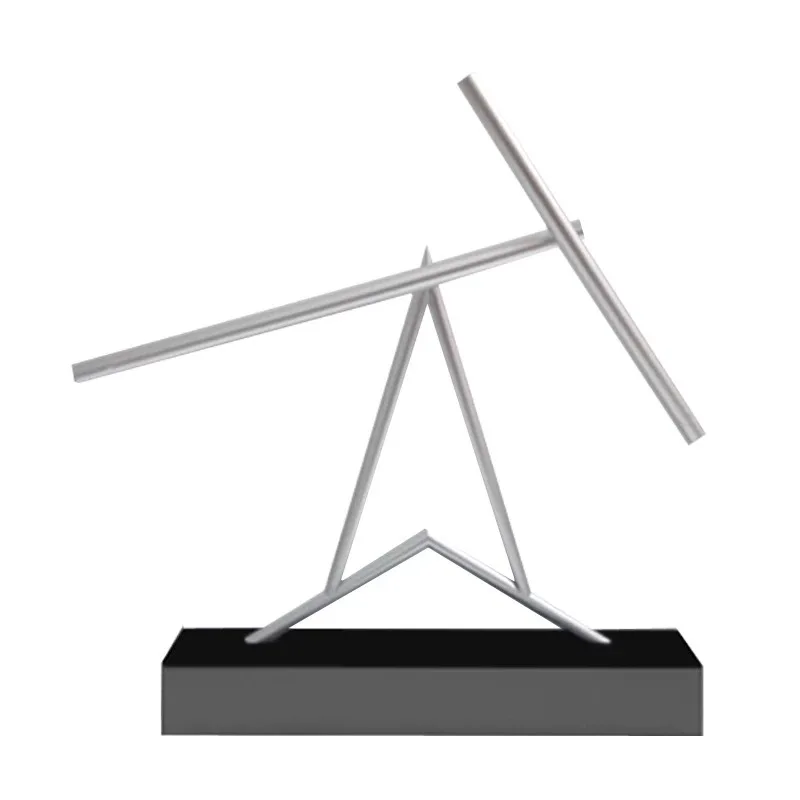 Newton pendulum,Chaos pendulum, perpetual motion machine ornament, high-end creative business gifts, home anti-gravity
