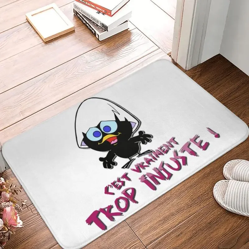 Calimero Front Door Mat Anti-Slip Indoor Absorbent Cartoon Comic Doormat Kitchen Bedroom Entrance Rug Carpet