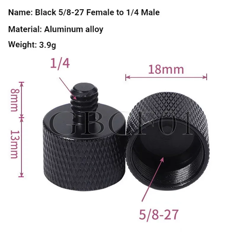 Conversion Screw 1/4 to 1/4 3/8 inch M4 M5 M6 M8 M10 Projector Bracket Adapter Camera Tripod Ballhead Photography Accessories