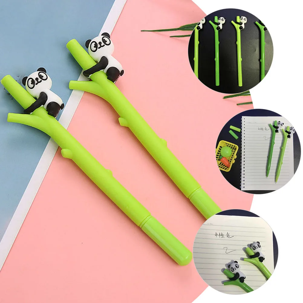 

Очаровательная гелевая ручка с изображением панды, гладкая, устойчивая для школы, офиса, подарка, сувениры для вечеринок, канцелярские принадлежности