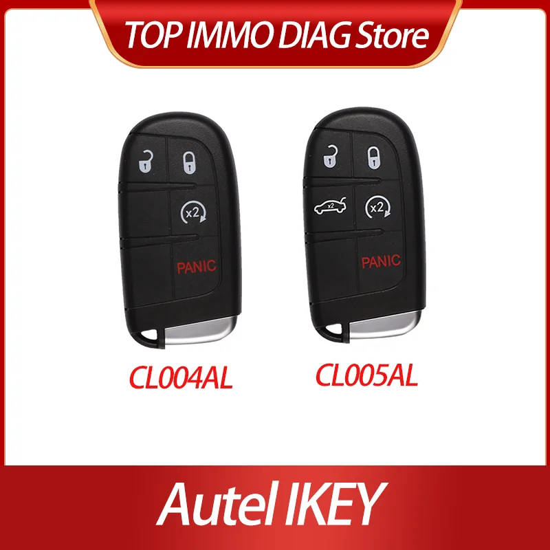 

1 шт./2 шт./5 шт. универсальный смарт-ключ AUTEL IKEY CL004AL CL005AL 315 МГц/433 МГц для KM100 IM508 IM608 XP400 Pro
