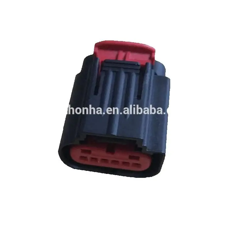1438153-5 PA66 TE Tyco AMP 6 pin female sealed wire harness auto connector