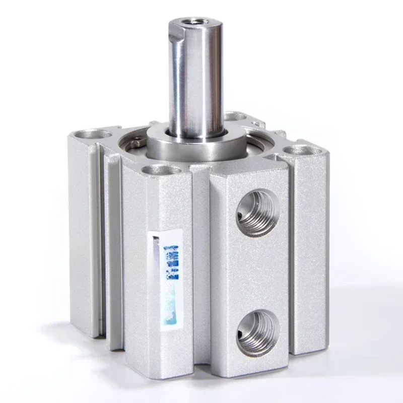 Pneumatic thin cylinder SDA50/63/80/100 X10/15X20X25X30X35X40*50 milky white SDA80X10-inner teeth