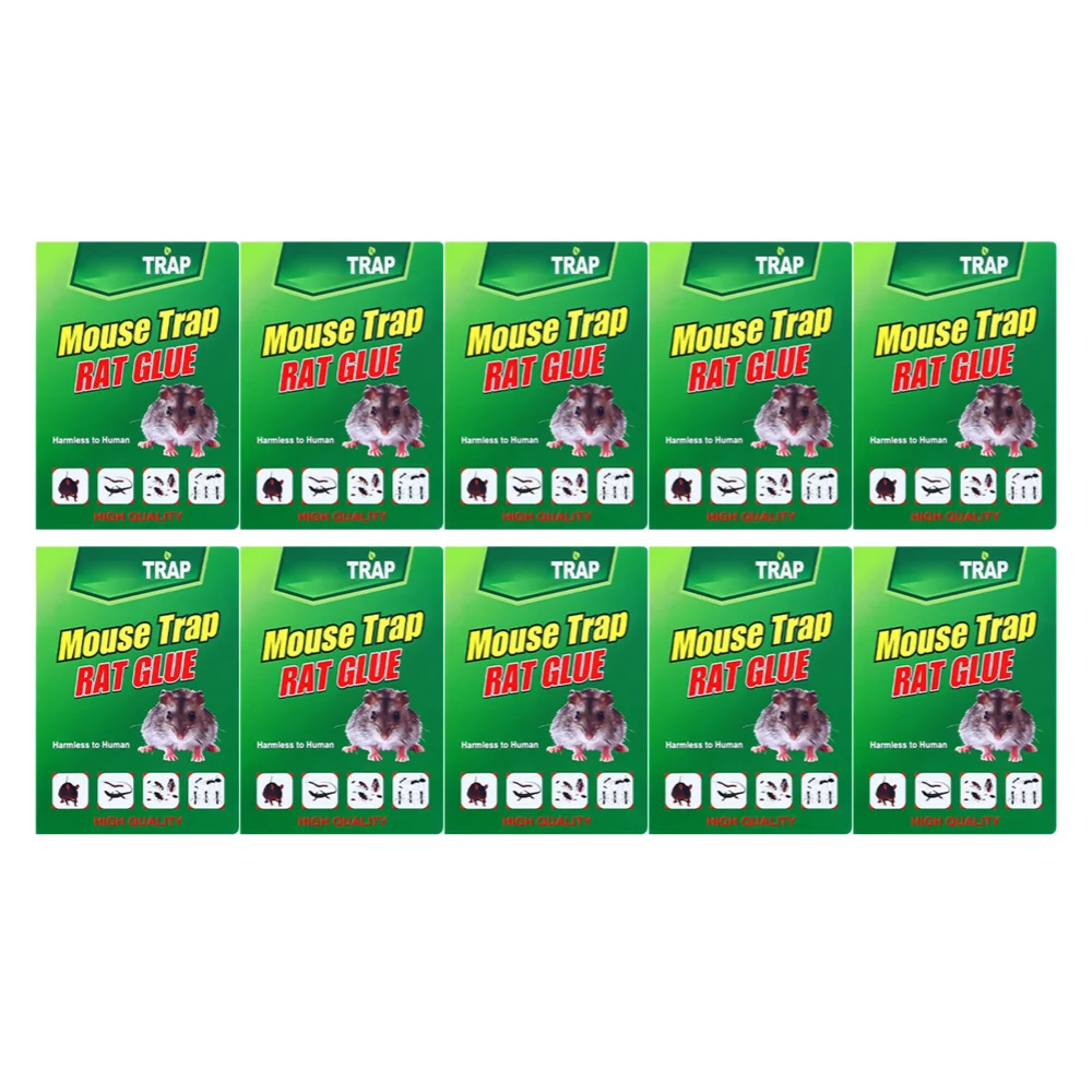 1/5/10/20 Stuks Muis Board Sticky Rat Lijm Muis Lijm Lijm Board Muizen Catcher val Niet Giftig Ongediertebestrijding Voor Restaurant