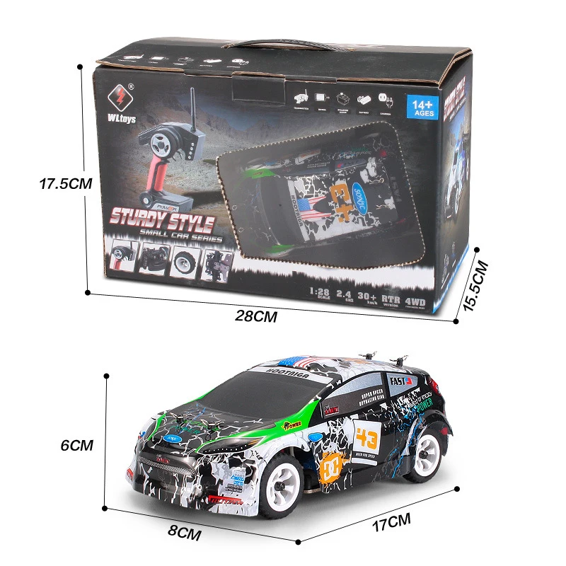 WLTOYS 12428 124017 124016 124019 124018 K989 RC Buggy 4WD Ready to Run Fast Racing Car Model Toy Kids and Adults