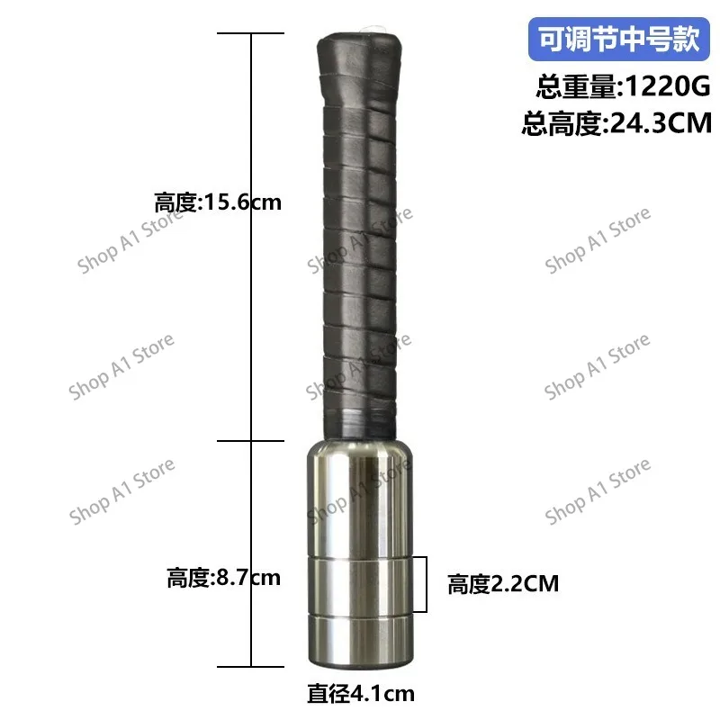 Single Player Badminton Trainer, Grip Strength Training Stick, Wrist Auxiliary Tool for Badminton Wrist Power Practice