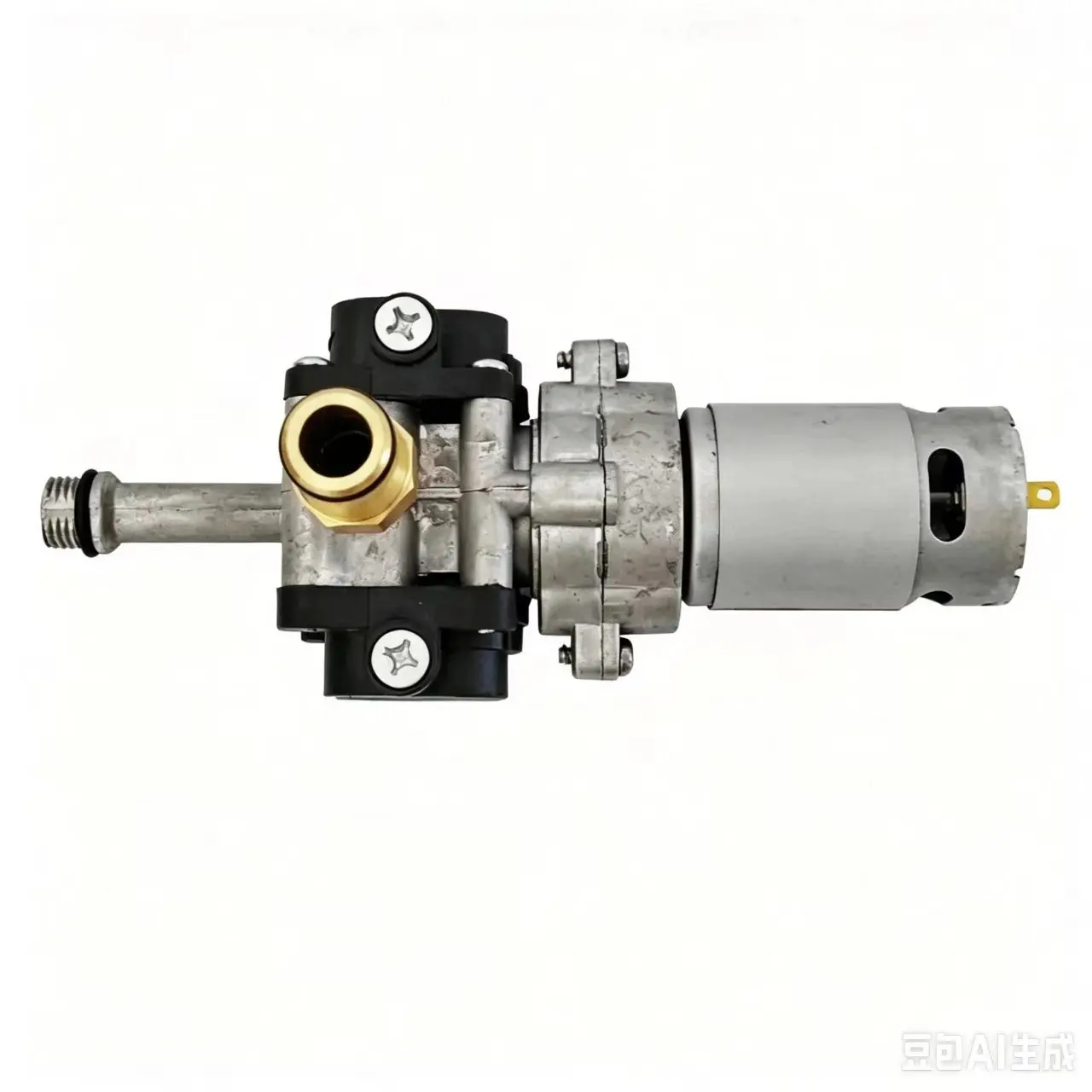 21V Pressure Washer Zinc Alloy Pump Head Plunger Portable Lithium Power Cleaner Accessories Car Washing Machine Pump Host