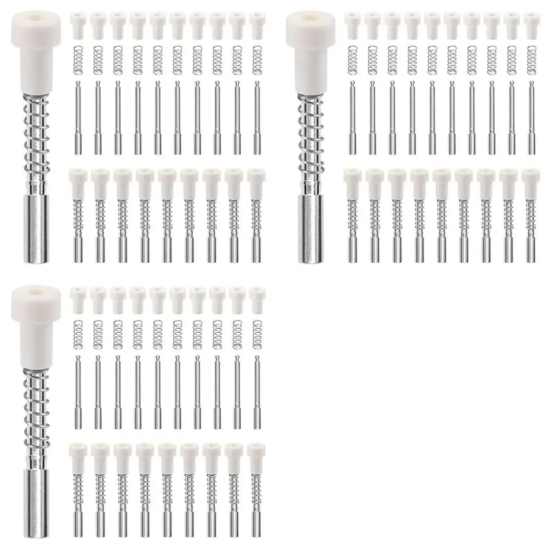 L60A 90Pack Window Screen Plunger Latches Window Screen Plunger Pin Set 5/32 X 1-1/2 Inch For 3/4 Inch Screen Frame