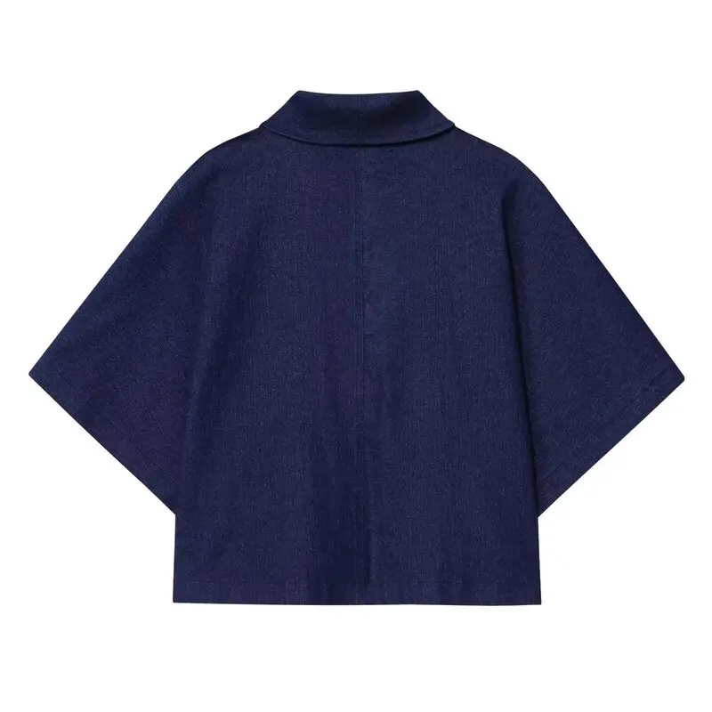 Jesień 2025 Damska Moda Luźna Neort Denimowa Spódnica Wszechstronna Nowość Damska Spódnica Wygodny Krój Klasyczny Styl