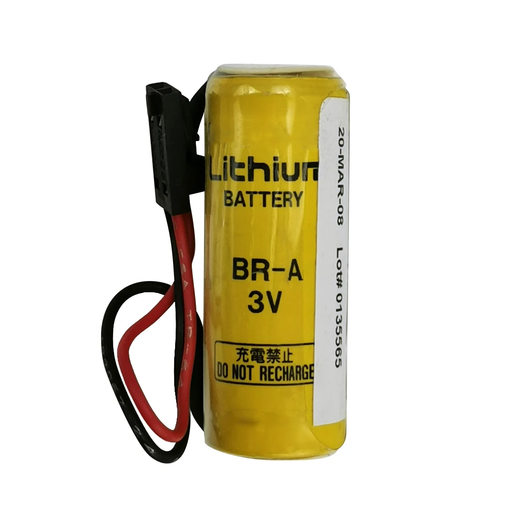 

2PCS BR-A AB PLC Industrial Control Battery BR17455 CR17450SE A Cell 3V Lithium Battery