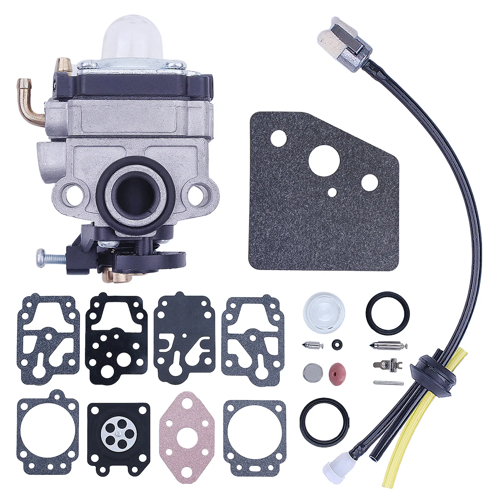 Carburetor Repair Kit for HONDA GX31 GX22 FG100 Fit Troy-Bilt TB415CS TB26CO TB490BC TB475SS TB465SS TB144