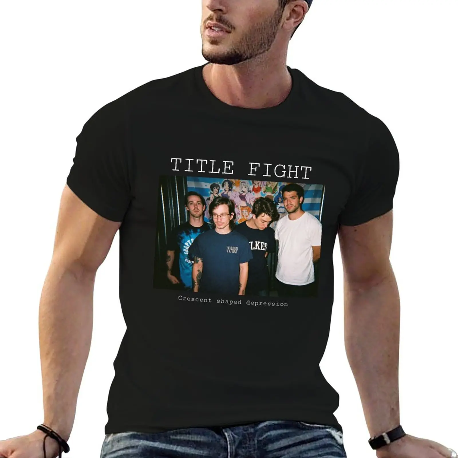 

Title fight T-Shirt printed t shirts for man t shirt custom print T-Shirt