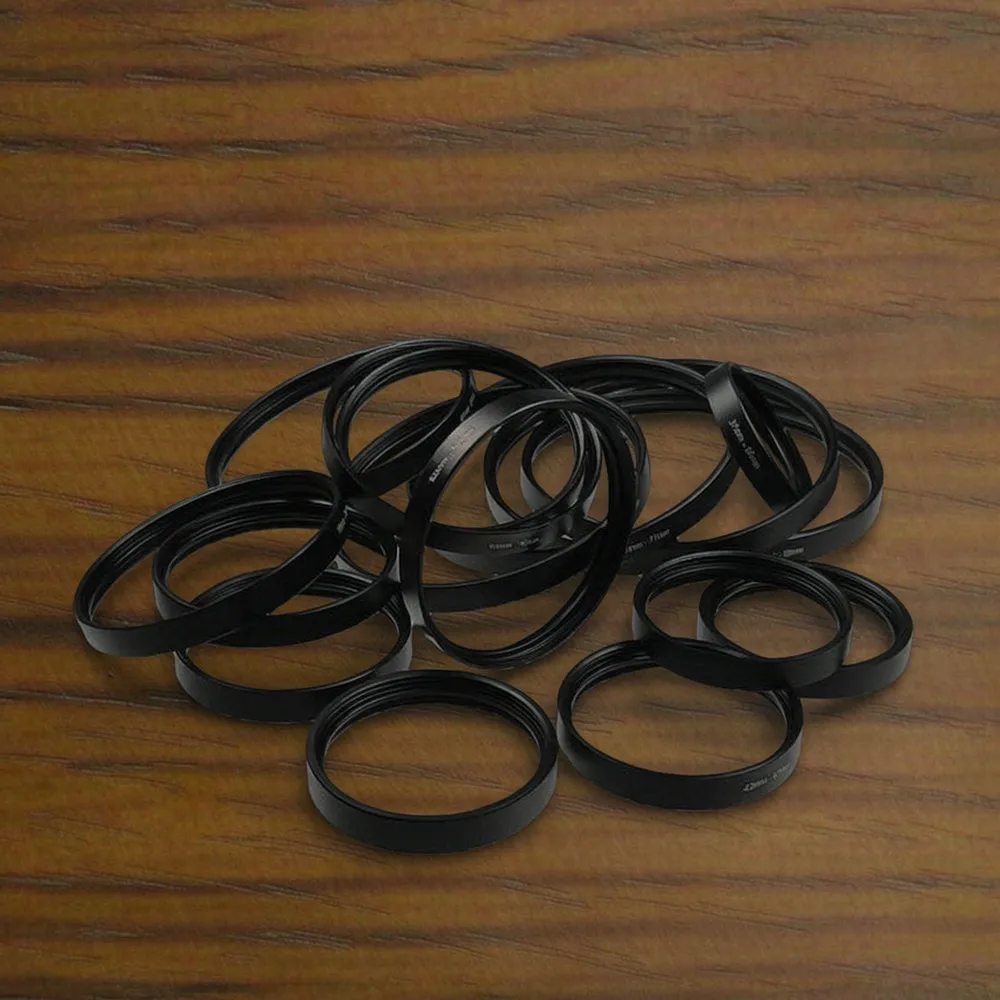 Dual Female Coupling Ring Female-Female Filter Adapter 49 52 58 67 72 77 82mm