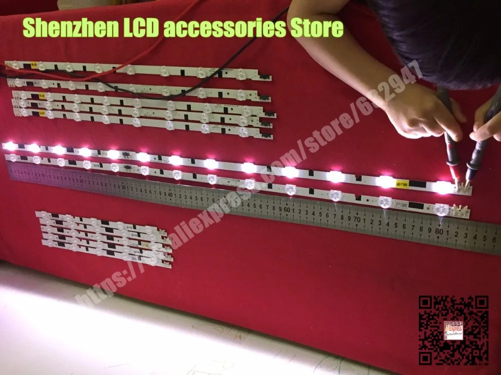 

40-inch FOR samsung lamp bar 8LED+5 LED UA40F5500AJ\AR 2013SVS40F HF400BGLV1H 100%NEW