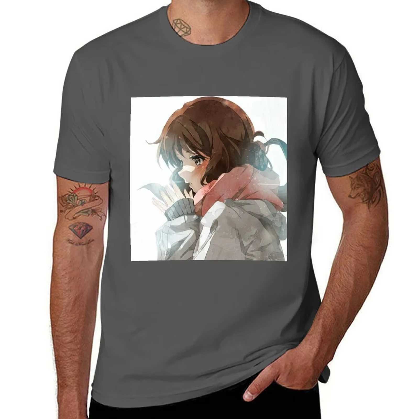Sound Euphonium Graphic T-shirt Men Women Summer Printed Unisex Casual Short Sleeve Tee Tops For Anime Enthusiasts