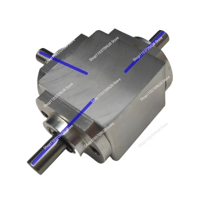 

Small 1:1T type cross commutator shaft diameter 8 right angle transmission gearbox bevel gear reduction gearbox rotation