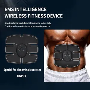 UNISEX EMS Abdominal Fitness Instrument, Sports Slimming Machine, Artifact Belly, Muscle, Lazy People Abdom, Outdoors 10 MAIN ABDOMINAL SALES APPLIANCE - №10