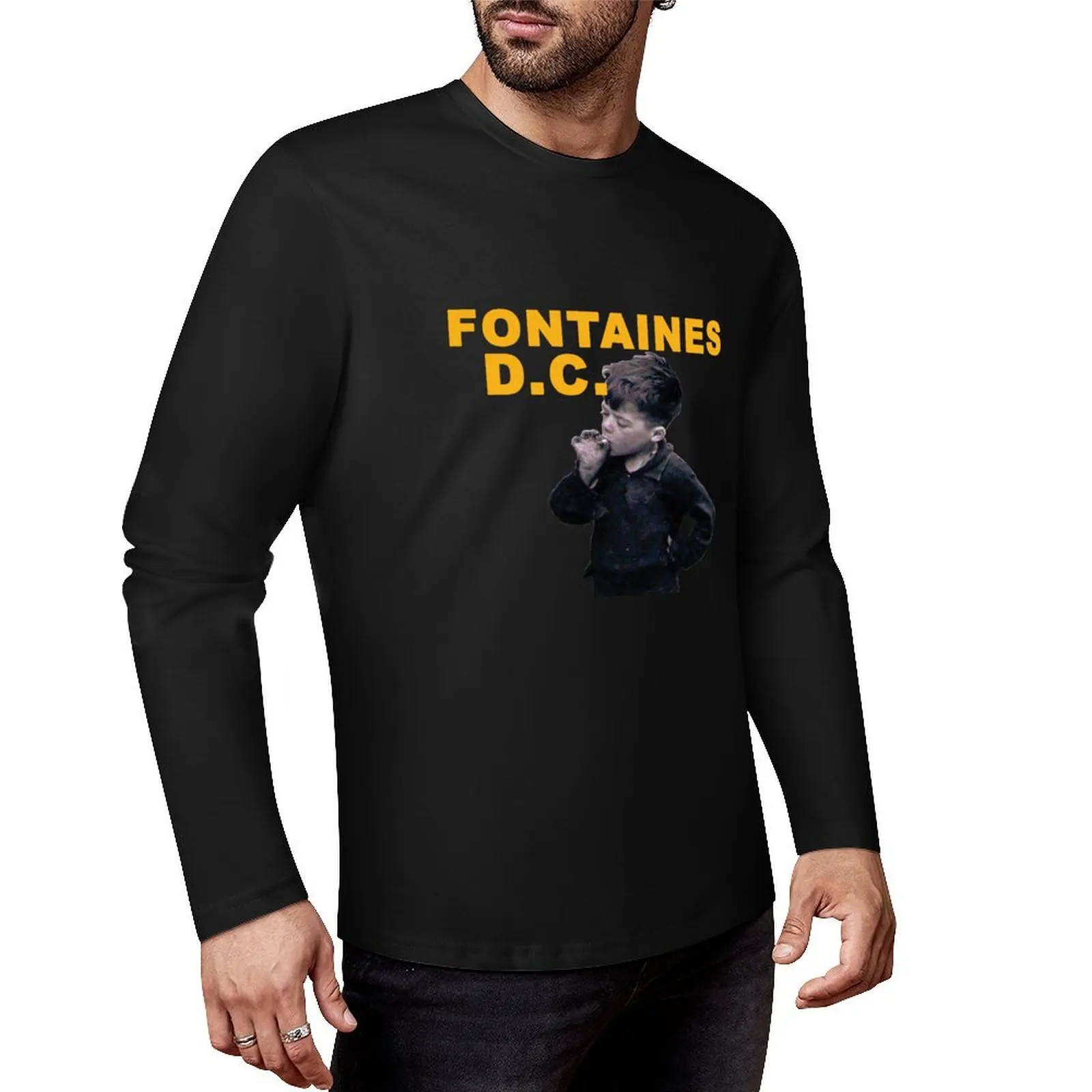 

Fontaines : Irish Post-Punk Most Popular Long T-Shirt plus size tops man clothes men t shirt