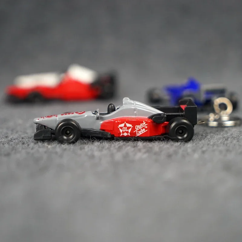 F1 Ferrari Red Bull Formula Racing Rally Vehicle Diecast Cars Alloy Metal Model Toys Keychain Collections