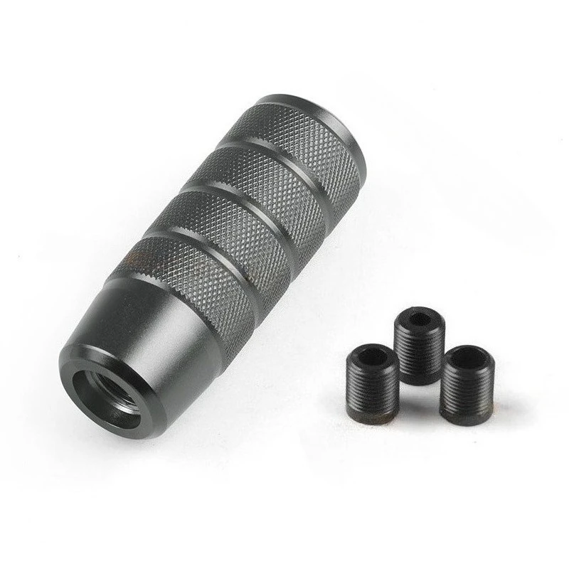 9,5 cm Universal rutschfeste Schaltgetriebe aus Aluminiumlegierung, gerändelter Schalthebelknopf, gebrannter blauer Schaltknauf – Detail 8