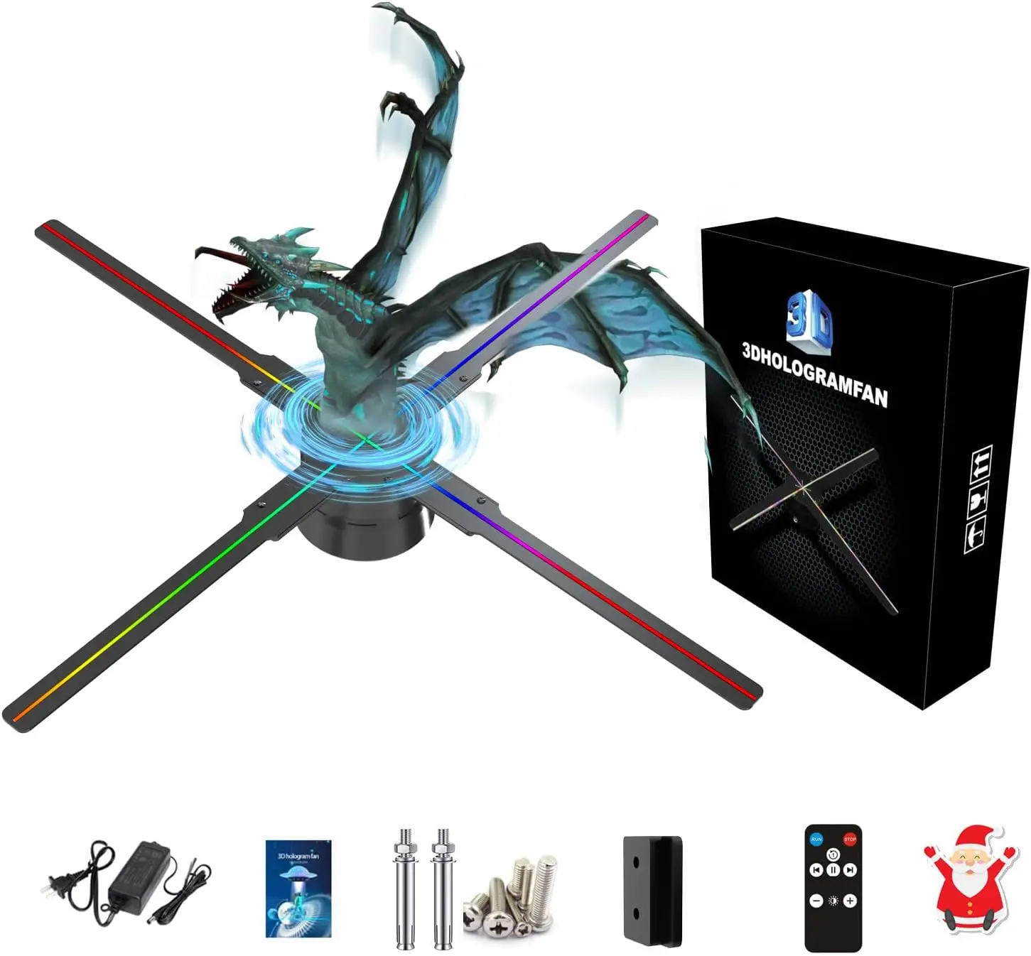 BOTAI 3D Hologram Fan,18.1