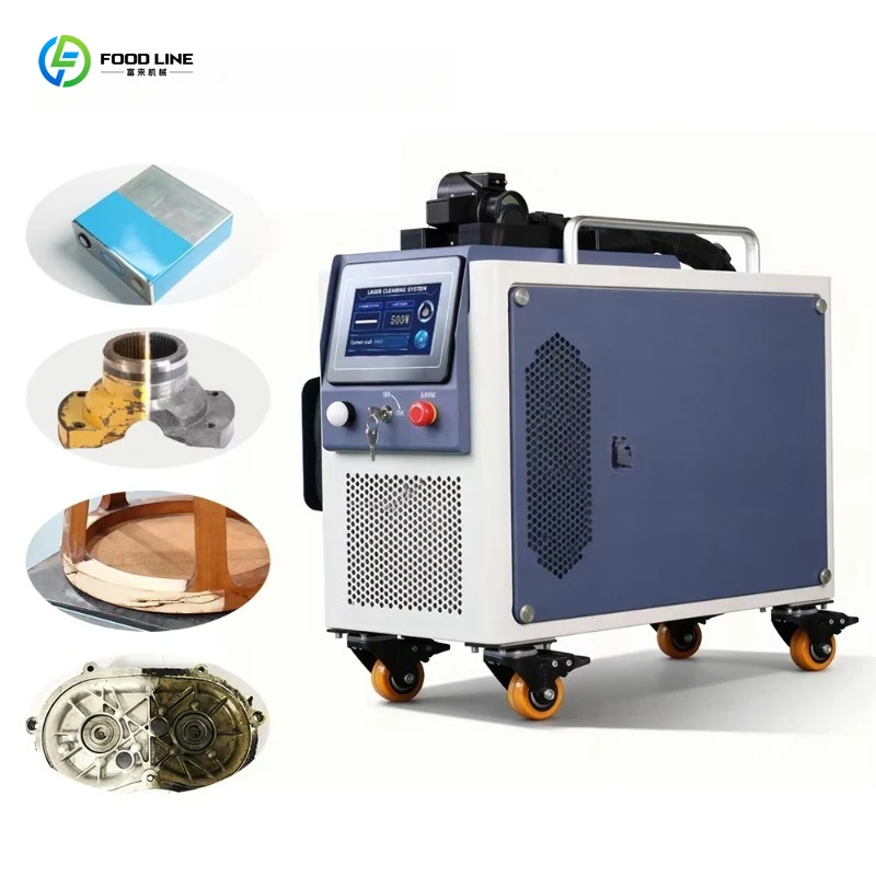 Customized Multi-power Laser Cleaner 200W-1000W Rust Aluminum Removal Industrial Cleaning Machine