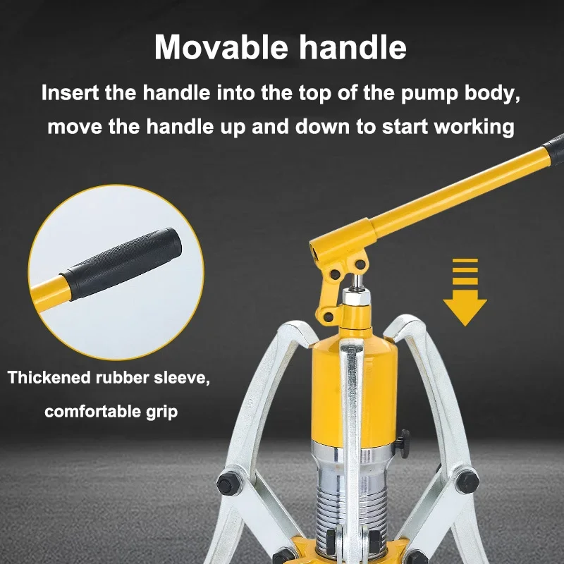 5T-50T مجتذب هيدروليكي متكامل مع اثنين وثلاثة مخالب لتحمل ساحبات أداة تفكيك المحمل العالمي