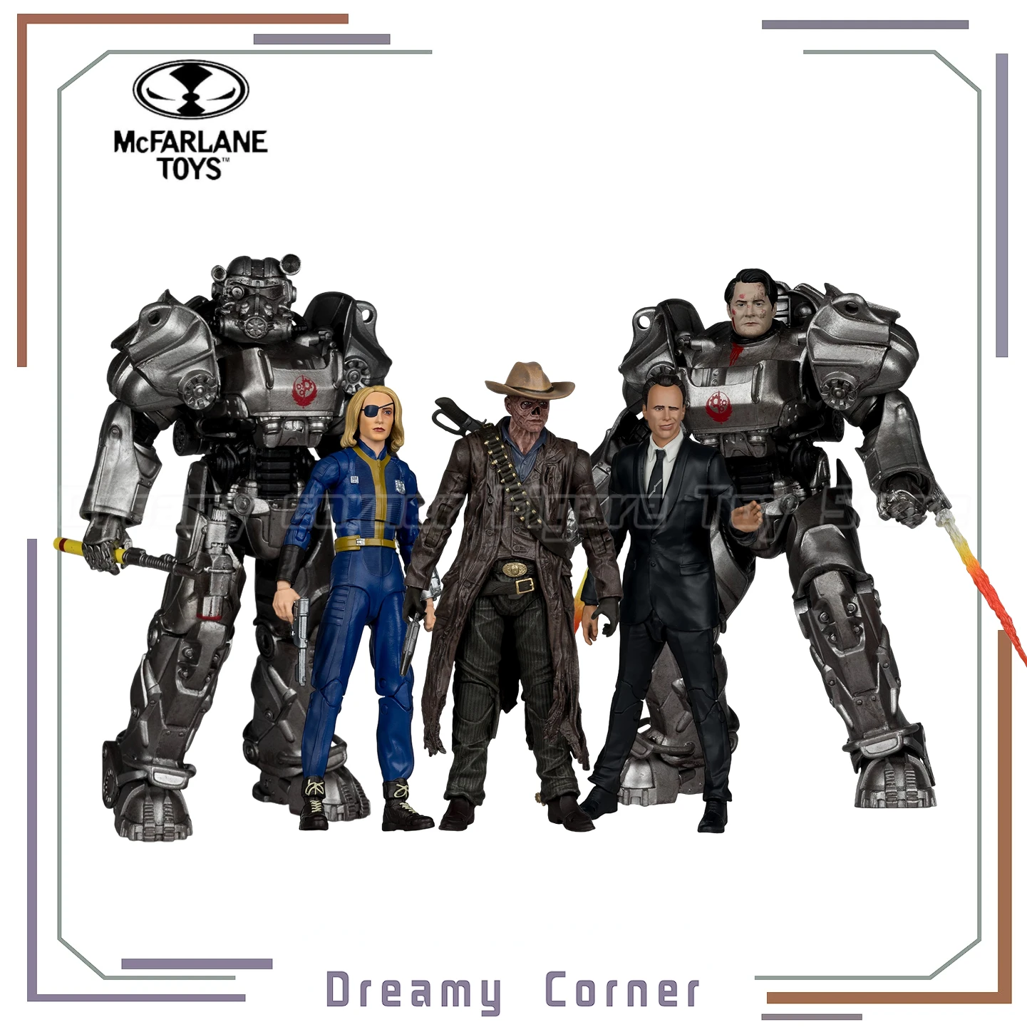 

【В наличии】Оригинальная фигурка McFarlane Toys THE GHOUL STEPH HARPER COOPER HOWARD HANK MACLEAN MAXIMUS, масштаб 1/10, игрушка, украшение