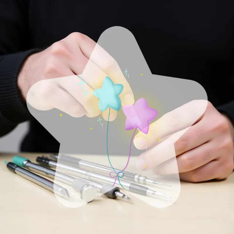 Ceramic Heating Core Soldering Iron Tip Blade Tip Horseshoe Tip Round Pointed Stainless Steel Soldering Iron Tool Accessories