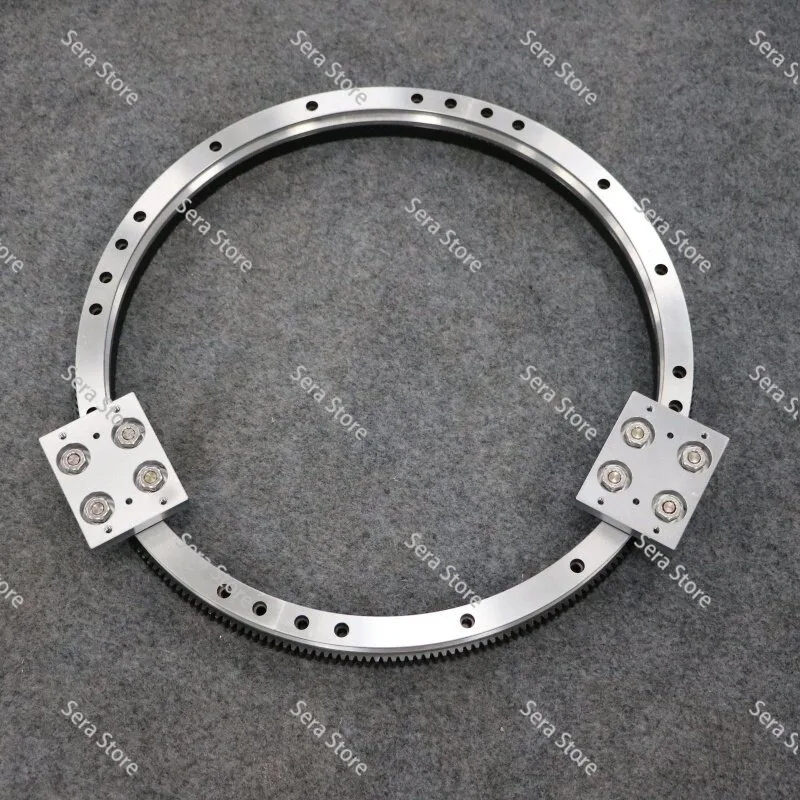 High Precision Circular Toothed Ring Guide Rail 800mm Diameter V-Type Rack Conveyor System