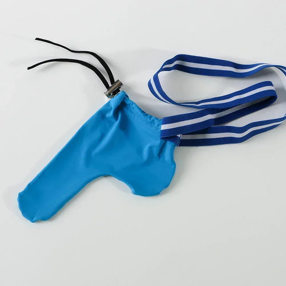 الرجال مثير C-سلسلة الحقيبة ملخصات g-سلسلة رجل Crotchless سراويل المثيرة الملابس الداخلية الديك جيب الملابس الداخلية مفتوحة بعقب حزام سيور