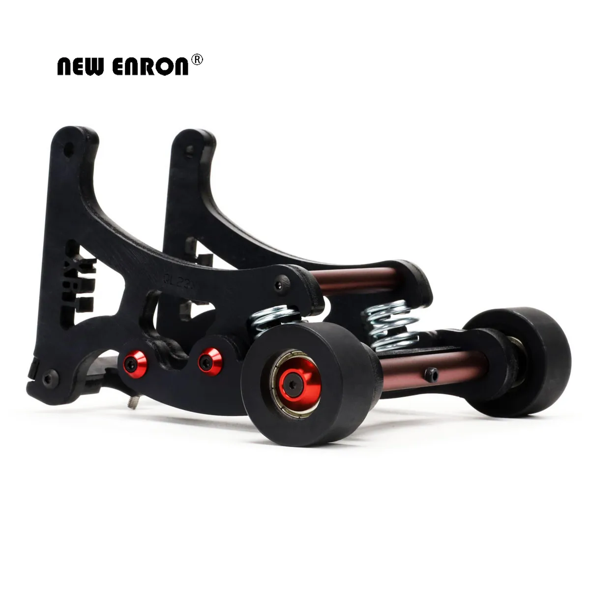 ใหม่ ENRON ไนลอน Head-Up Double ล้อ Tumbling Wheelie Bar สําหรับ RC 1/6 TRAXXAS XRT 8S