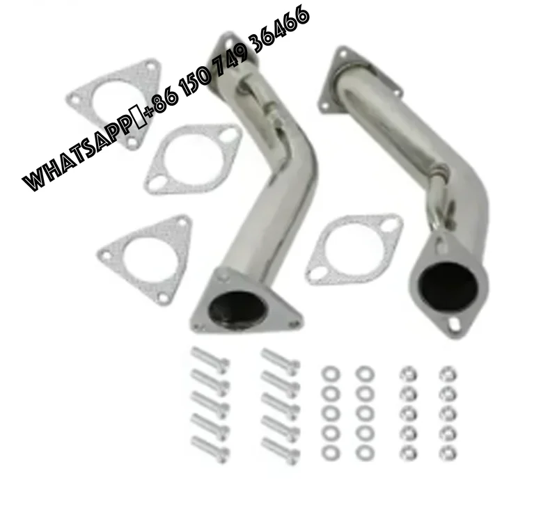 Auto Upgraded Customized parts Replacement Exhaust pipe For Nissan 2003-2006 Z33 G35 V35 VQ35DE modified exhaust system