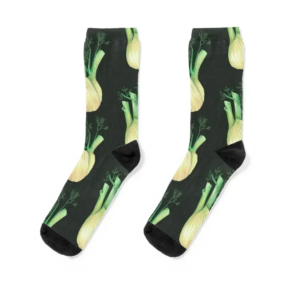

Fennel Socks christmas gift fashionable professional running Stockings compression Socks Women's Men's