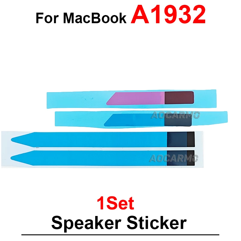 1Set For MacBook A1932 LoudSpeaker Adhesive Sticker Tape Glue Replacement Part