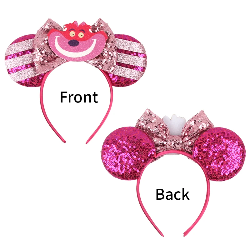 Alice in Wonderland Headbands For Kids Cheshire Cat Hair Accessories Women Red Queen Hairband Girls Mad Hatter Head Bands view 5