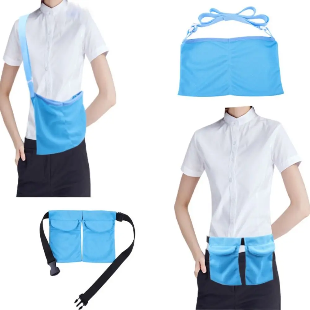 حامل تصريف استئصال الثدي قابل للتعديل مع حقيبة استحمام، حقيبة تصريف متعددة الألوان بعد استئصال الثدي، مريحة وآمنة