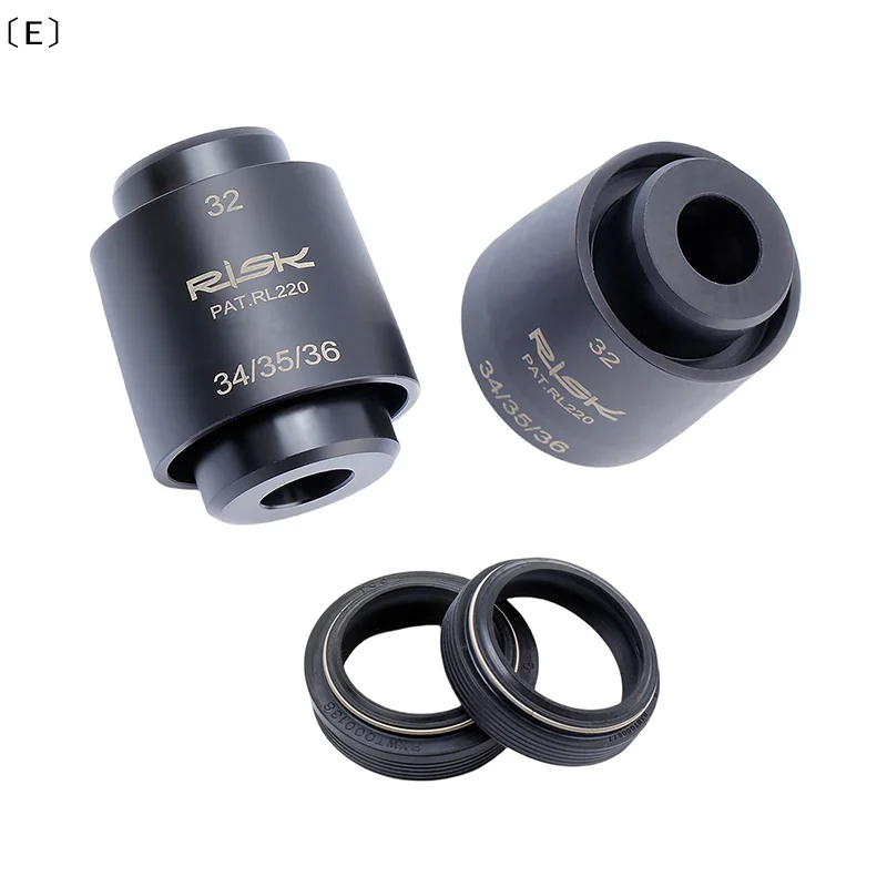 〔E〕Mountain Bicycle Fork Seal Driver Tool Kit Front Fork Oil Seal Press-in Tool For FOX 32/34/35/36mm Installation Tool〔Winter5〕