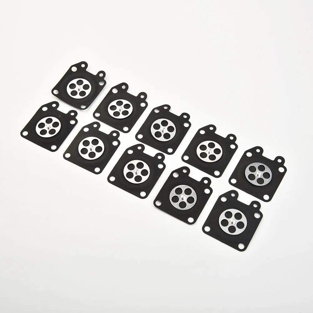 

10pcs Black Rubber Chainsaw Carburetor Metering Diaphragm For 95-526 95-526-9 95-526-9-8 Diaphragms Car Accessories