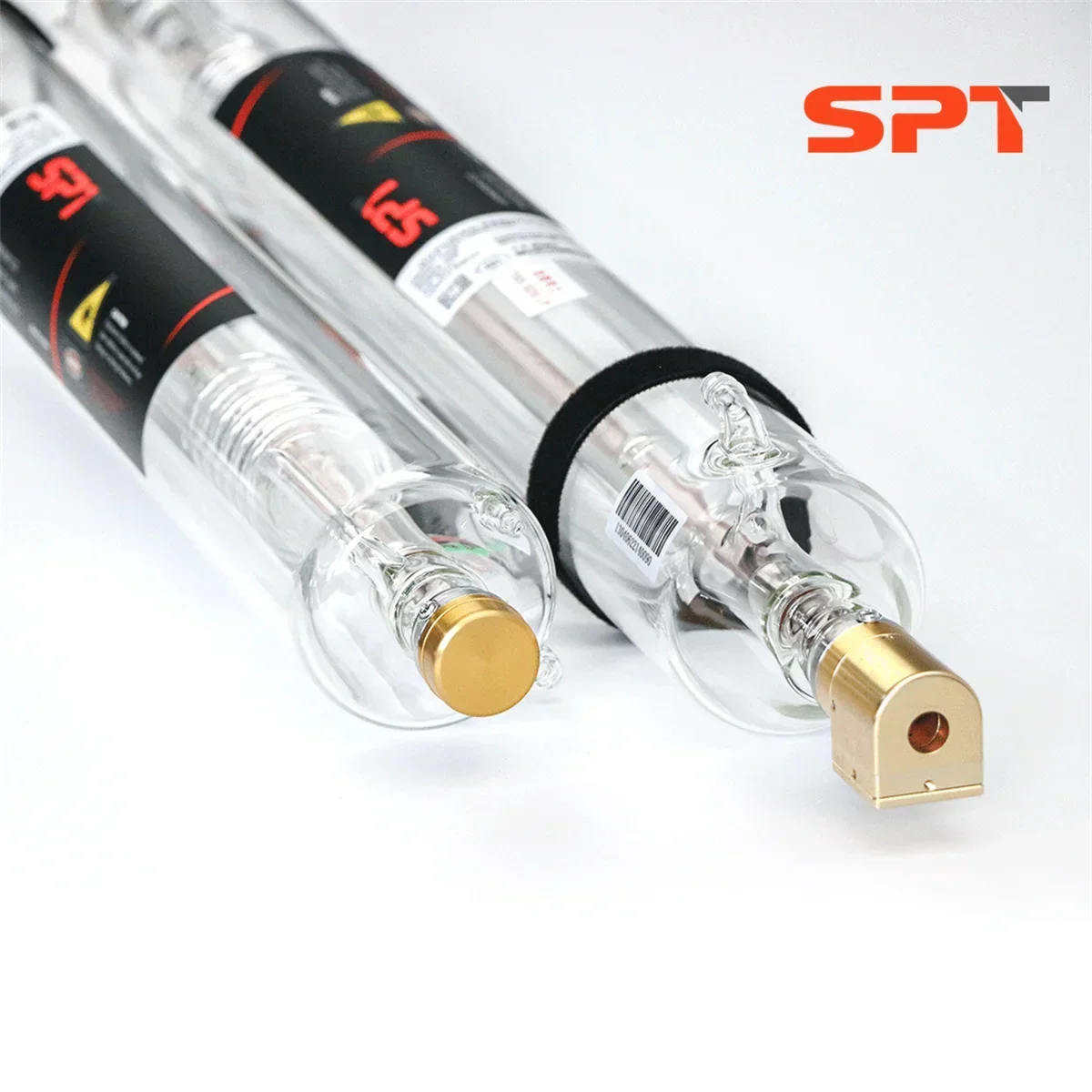 SPT CO2 Laser Tube 30W-150W With Red Pointer Laser Module For Laser Cutting