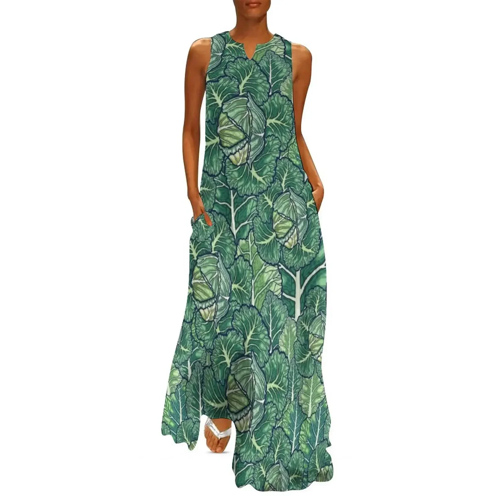 

dreaming cabbages Long Dress dresses for woman 2025 summer dresses womens 2025 Casual dresses Women's dress Dress
