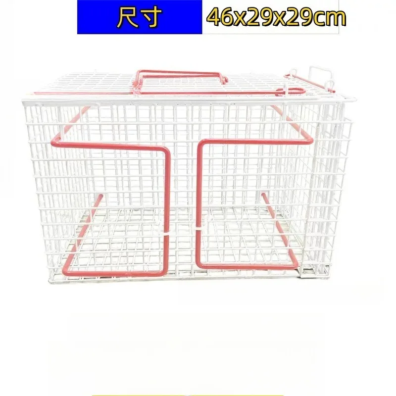 For Pet Injection Cage, Veterinary Injection Suppression Cage, Small Medical Injection Cage, Metal Medical Cage