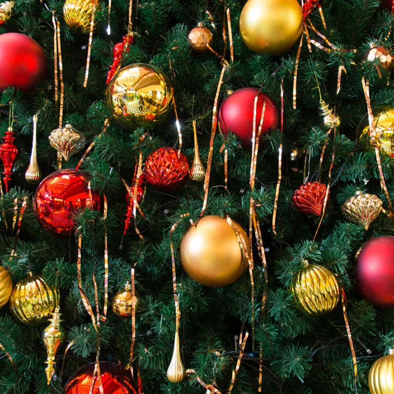 34pcs 4cm Plastic Christmas Ornament Balls Set for Decorating Christmas Trees Adding Festive Shine to Xmas New Year Decorations