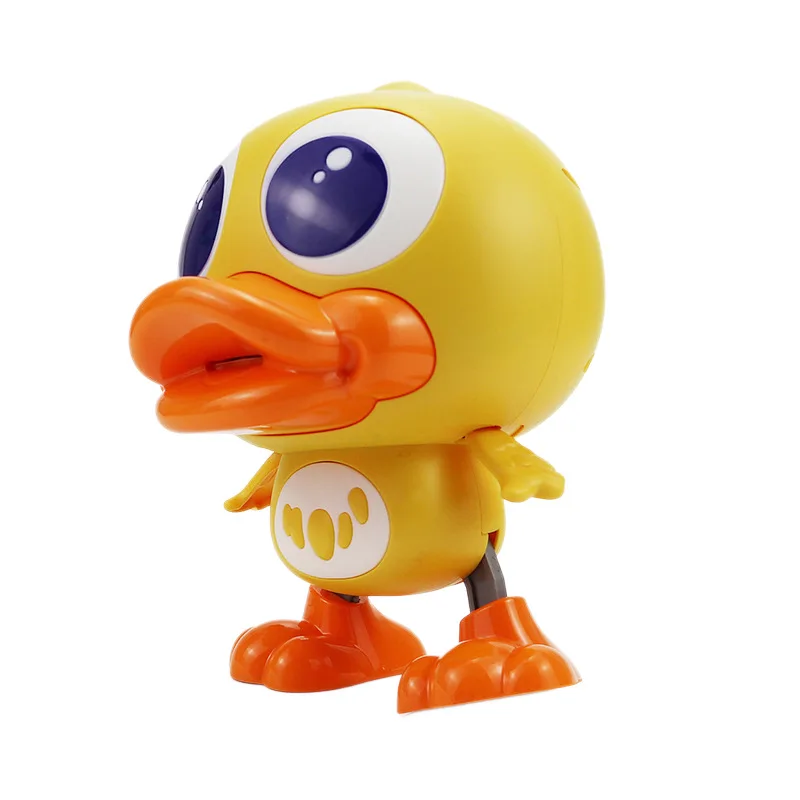 Brinquedo de pato transformador de dança elétrica infantil para bebês-treinamento de levantamento de cabeça, brinquedo interativo de aprendizagem de engatinhar de canto