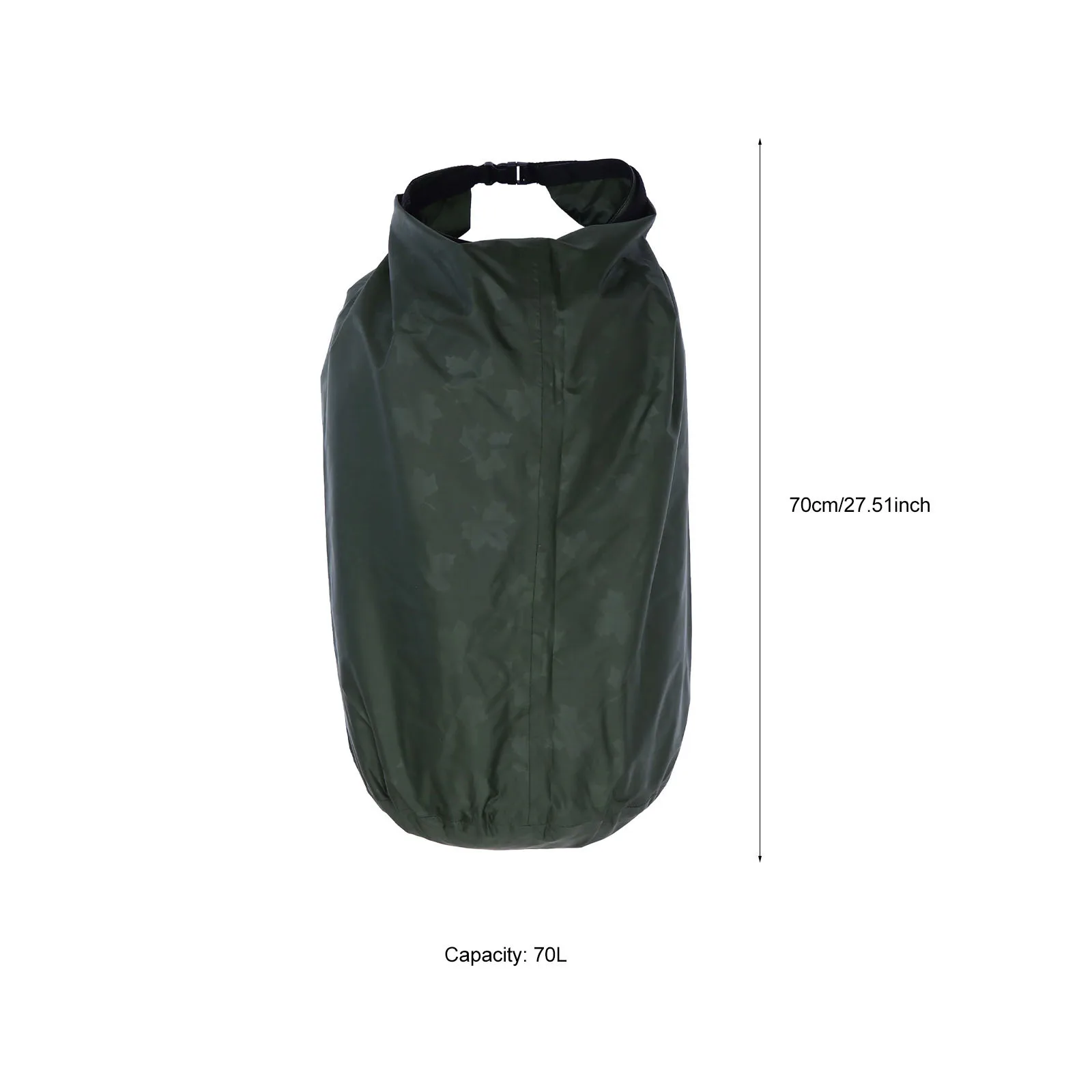 Waterproof Bag 70L Dry Bag for Outdoor Sports Swimming Beach Rafting Camping Portable Storage Waterproof Bags Camping Pouch