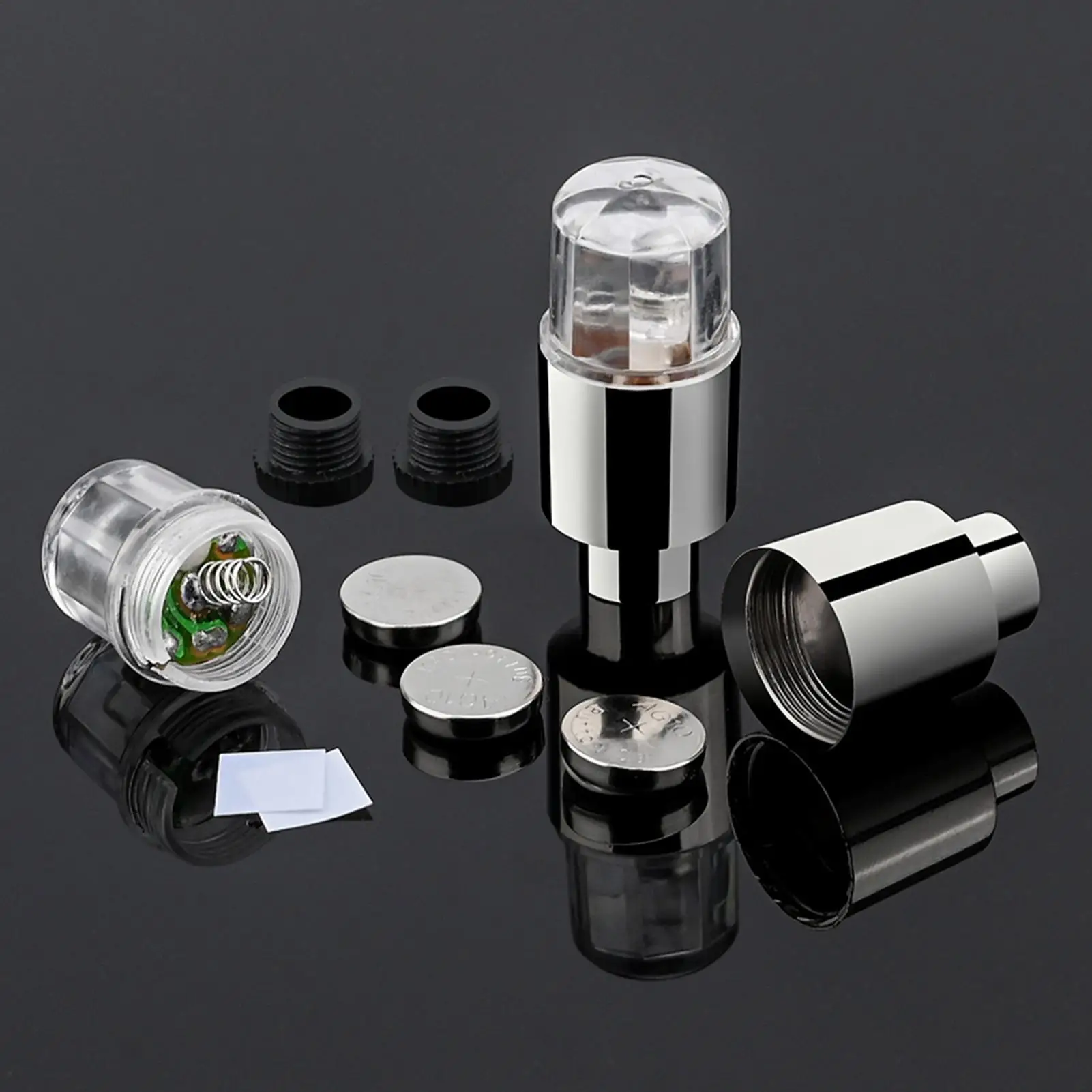 2PCS Universal Motorcycle Wheel Spoke Light Waterproof LED Bicycle NeonLight Car Tire Caps Flash Lamp For Car Motorcycle Bicycle