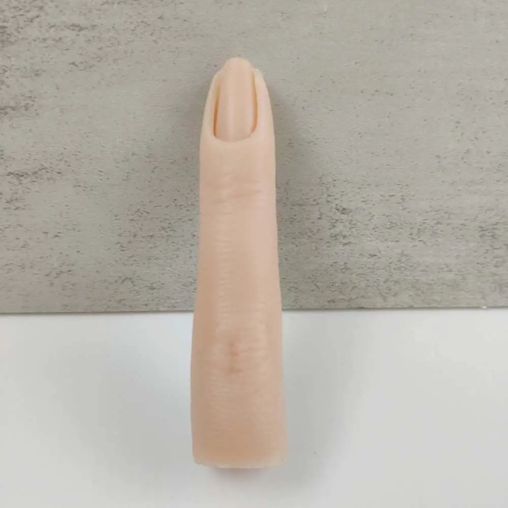 Accesorios de práctica de punta de uña falsa, modelo de dedo falso, herramienta de exhibición de dedo falso, soporte de muestra de uñas, modelo de dedo falso