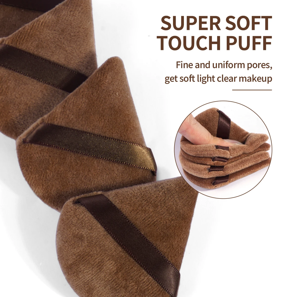 MAANGE 42 pezzi Kit per trucco multifunzionale include 20 pennelli con borsa per il lavaggio Set di valore per soffio di polvere per trucco multi stile Strumenti regalo