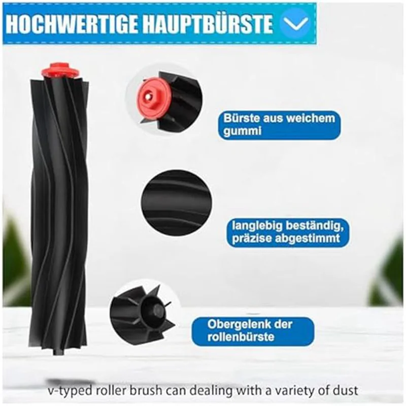 A39M For S1 Robot Vacuum Cleaners Replacement Roller Brush Rolling Mop Set Vacuum Cleaneraccessory